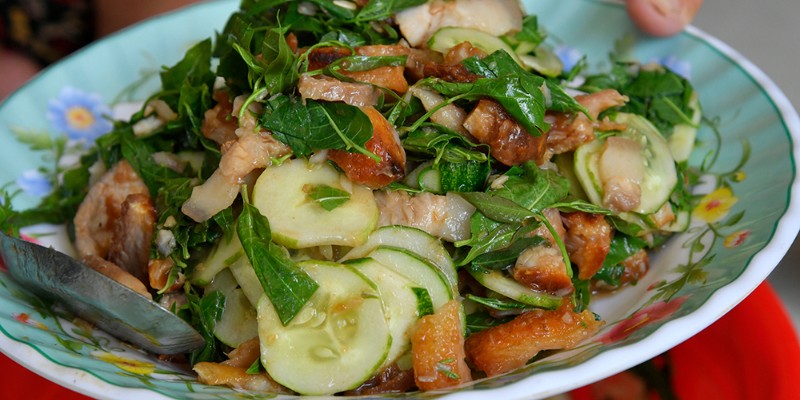 Gỏi sầu đâu – Đắng đầu lưỡi, ngọt tận tim